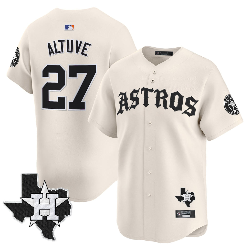 Men’s Houston ‘Old English Edition’ Vapor Premier Limited Jersey