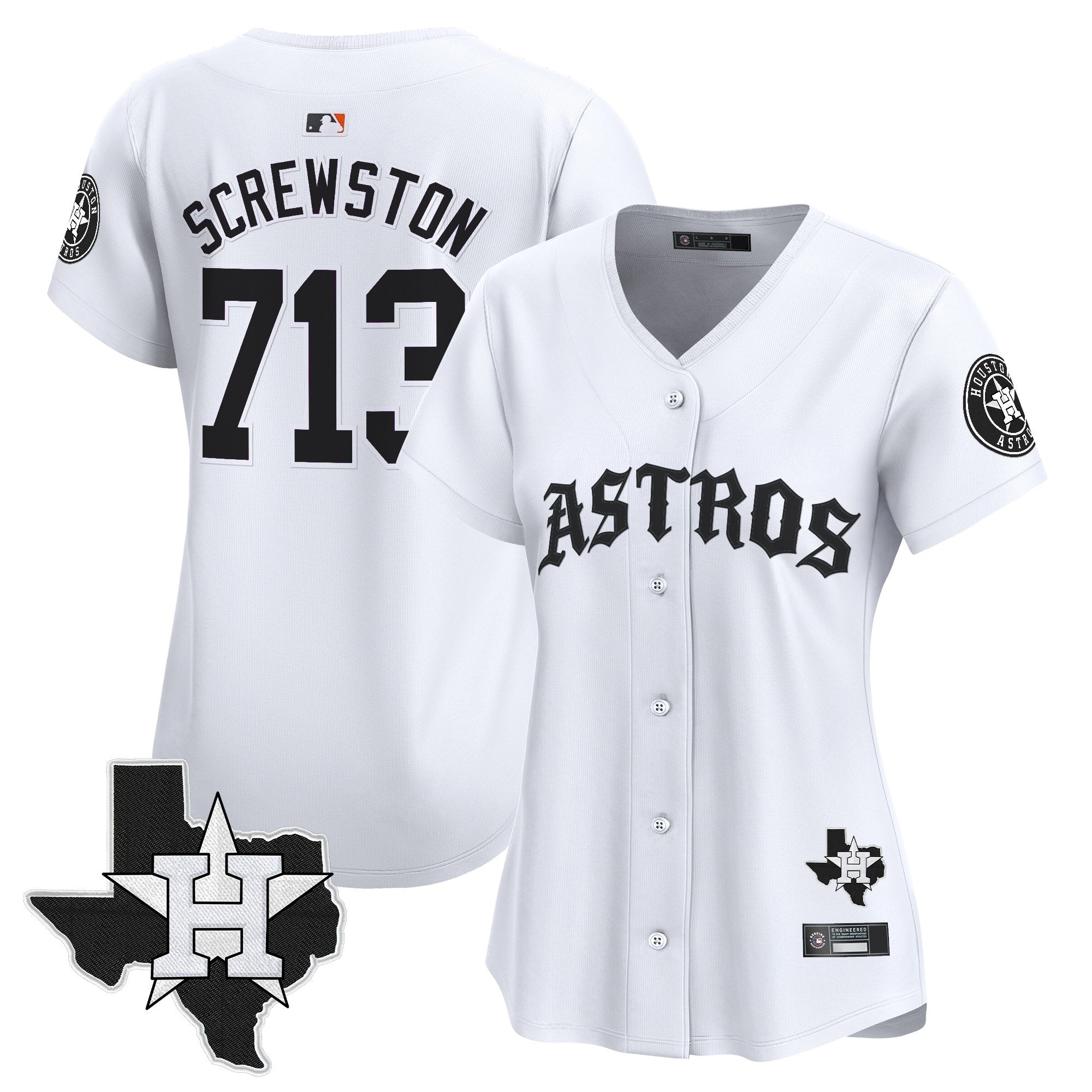 Women’s Houston ‘Old English Edition’ Vapor Premier Limited Jersey