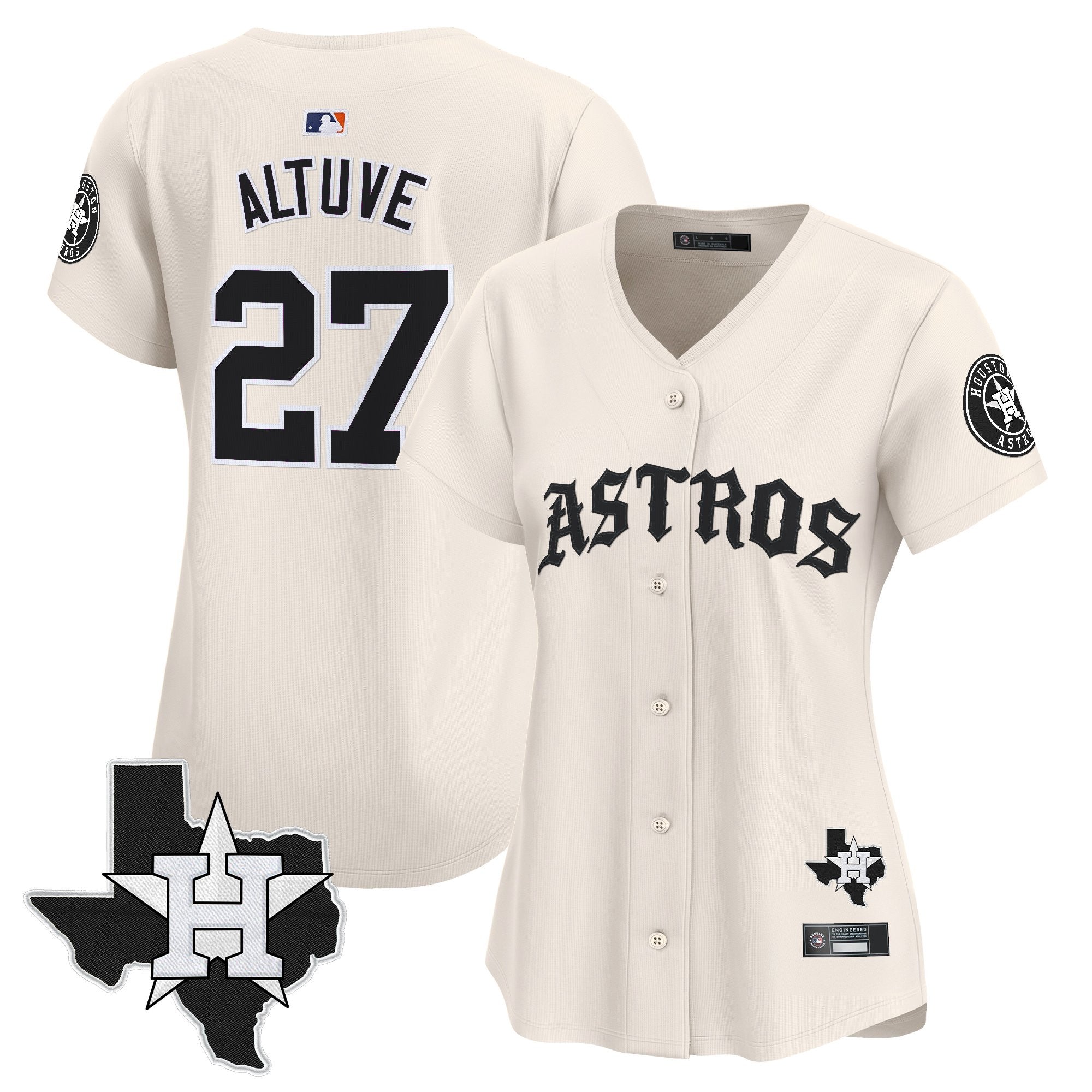 Women’s Houston ‘Old English Edition’ Vapor Premier Limited Jersey