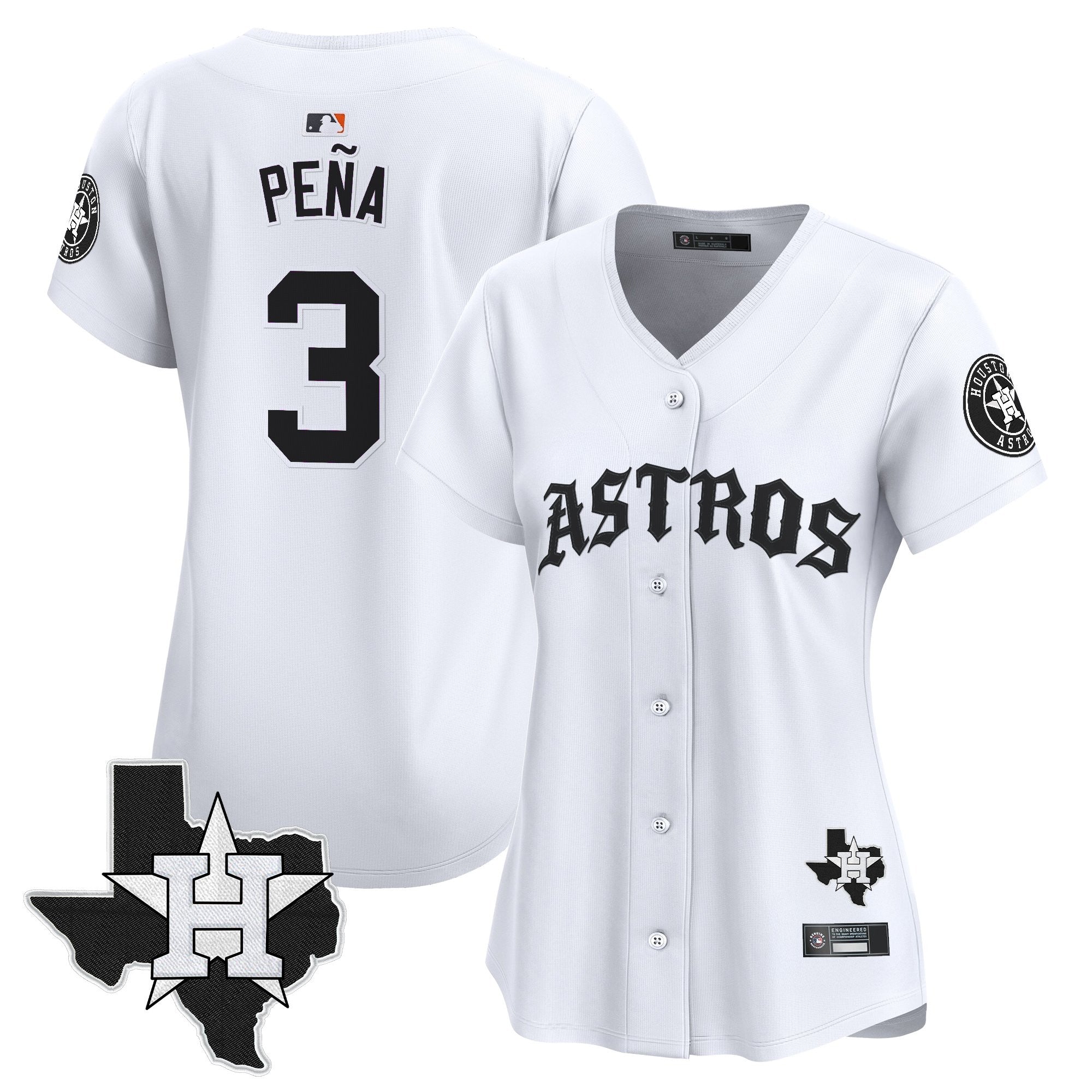 Women’s Houston ‘Old English Edition’ Vapor Premier Limited Jersey