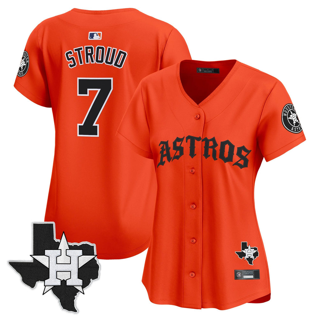 Women’s Houston ‘Old English Edition’ Vapor Premier Limited Jersey