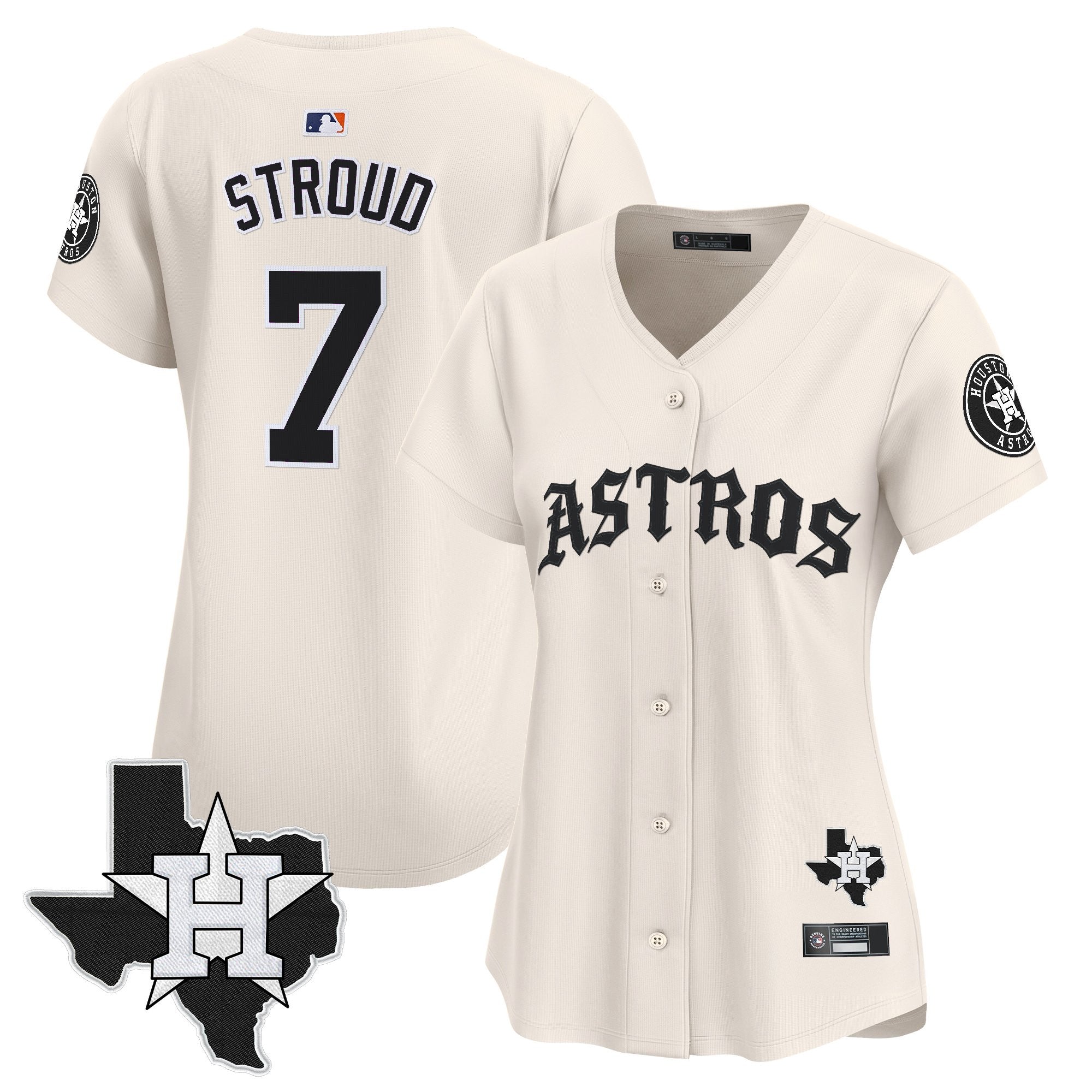 Women’s Houston ‘Old English Edition’ Vapor Premier Limited Jersey