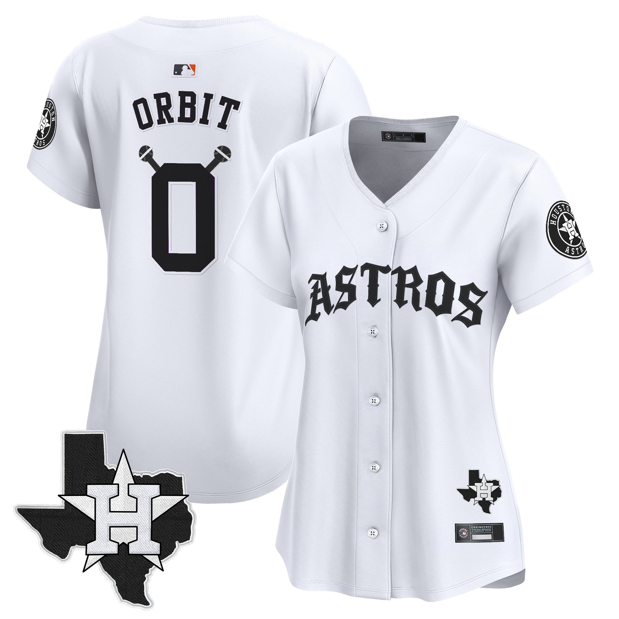 Women’s Houston ‘Old English Edition’ Vapor Premier Limited Jersey