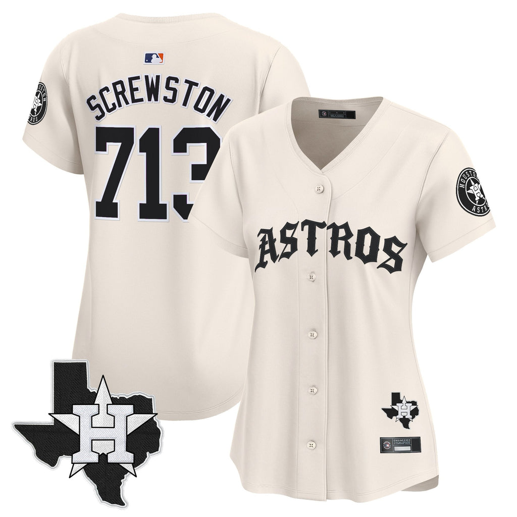 Women’s Houston ‘Old English Edition’ Vapor Premier Limited Jersey
