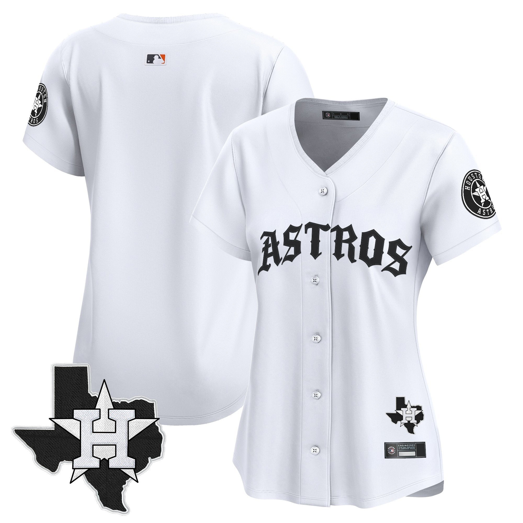 Women’s Houston ‘Old English Edition’ Vapor Premier Limited Jersey