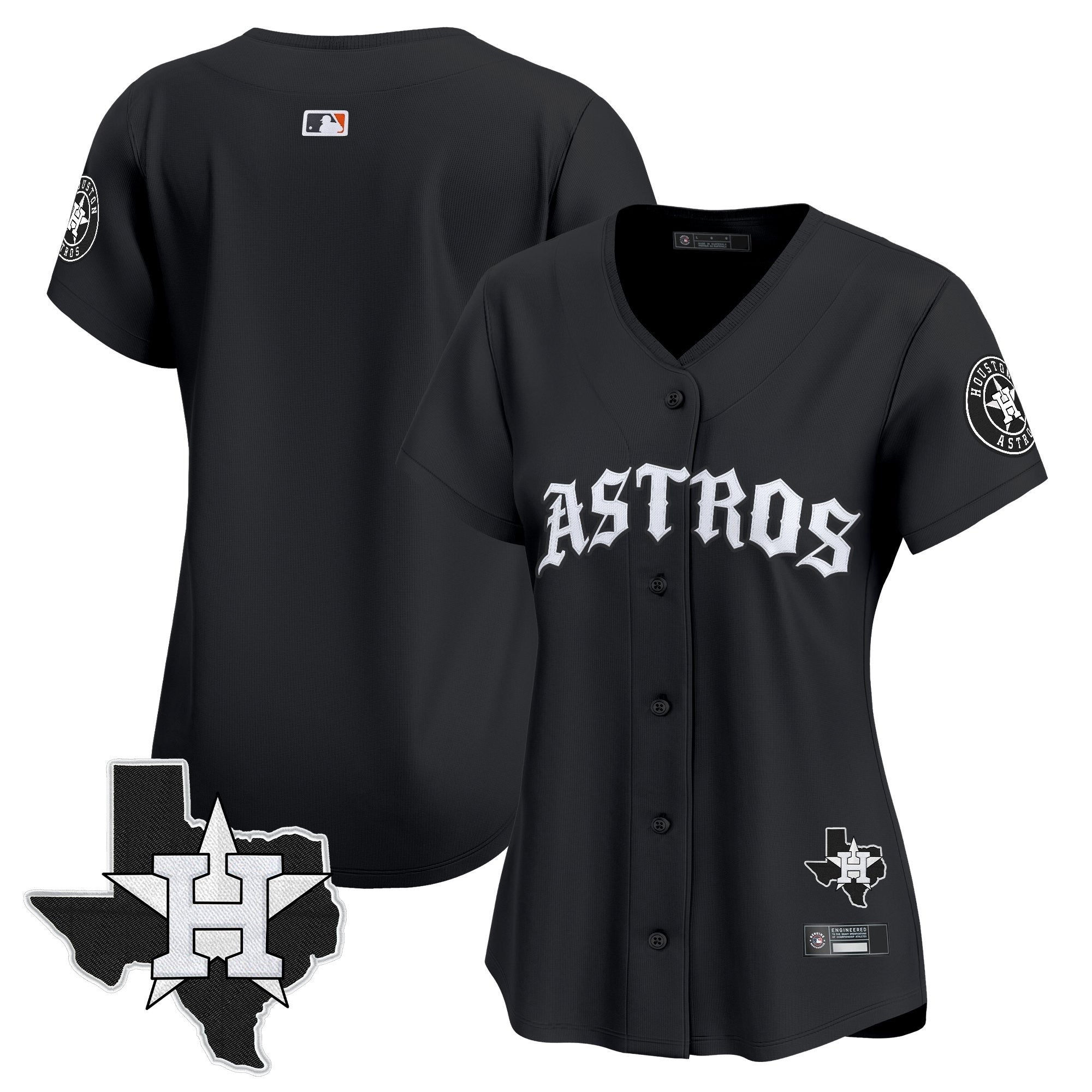 Women’s Houston ‘Old English Edition’ Vapor Premier Limited Jersey