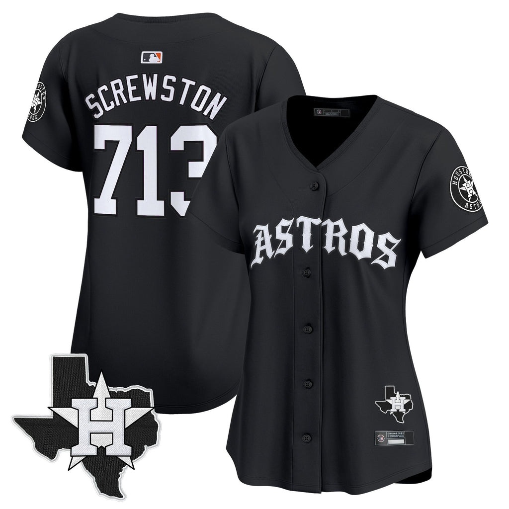 Women’s Houston ‘Old English Edition’ Vapor Premier Limited Jersey