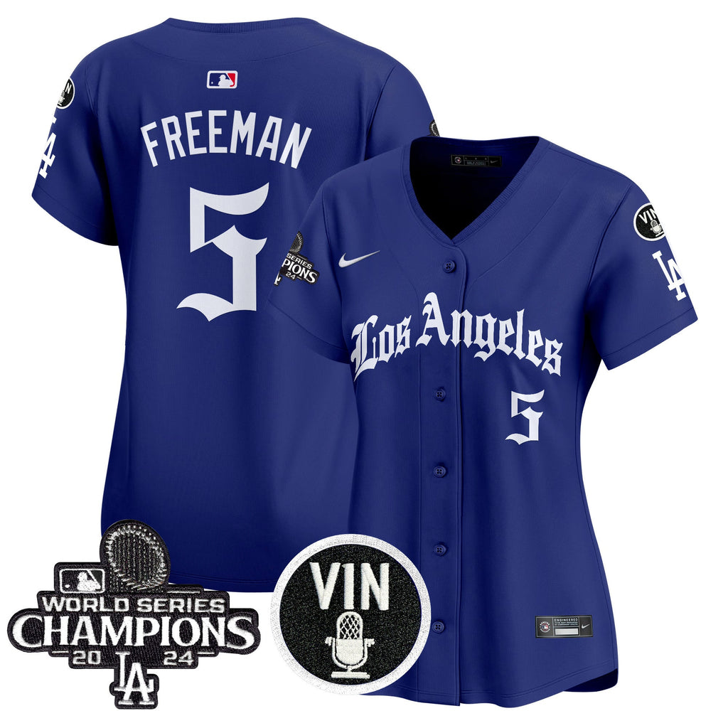Women’s 2025 LA Gothic Style Vapor Premier Limited Jersey