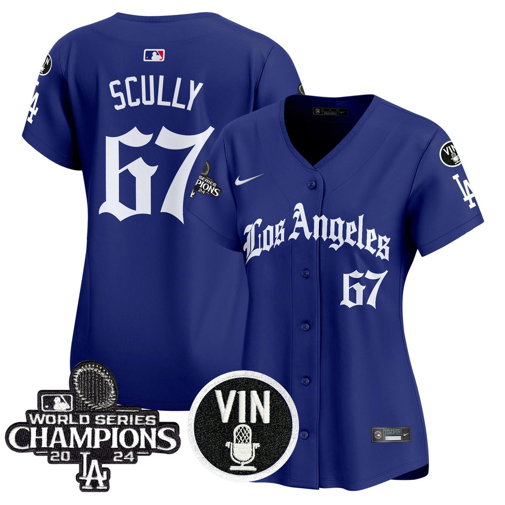 Women’s 2025 LA Gothic Style Vapor Premier Limited Jersey