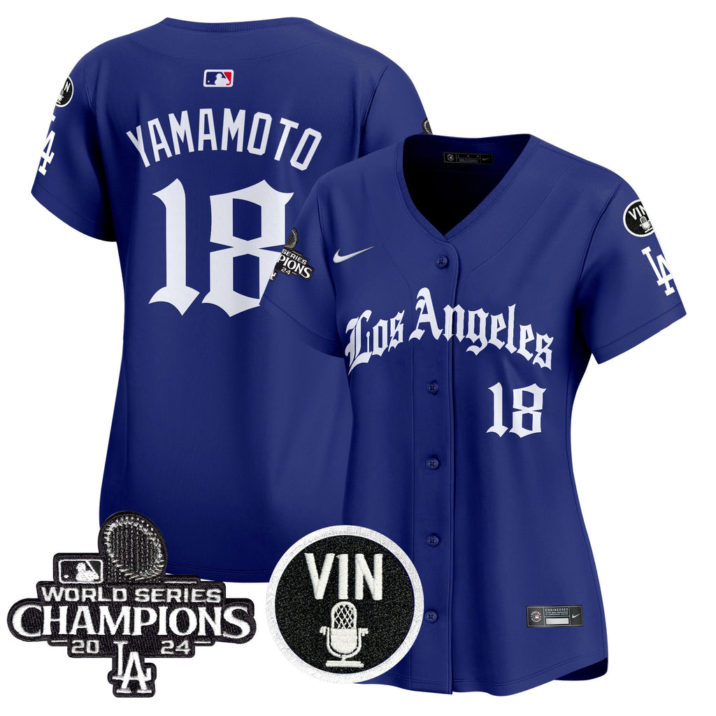 Women’s 2025 LA Gothic Style Vapor Premier Limited Jersey