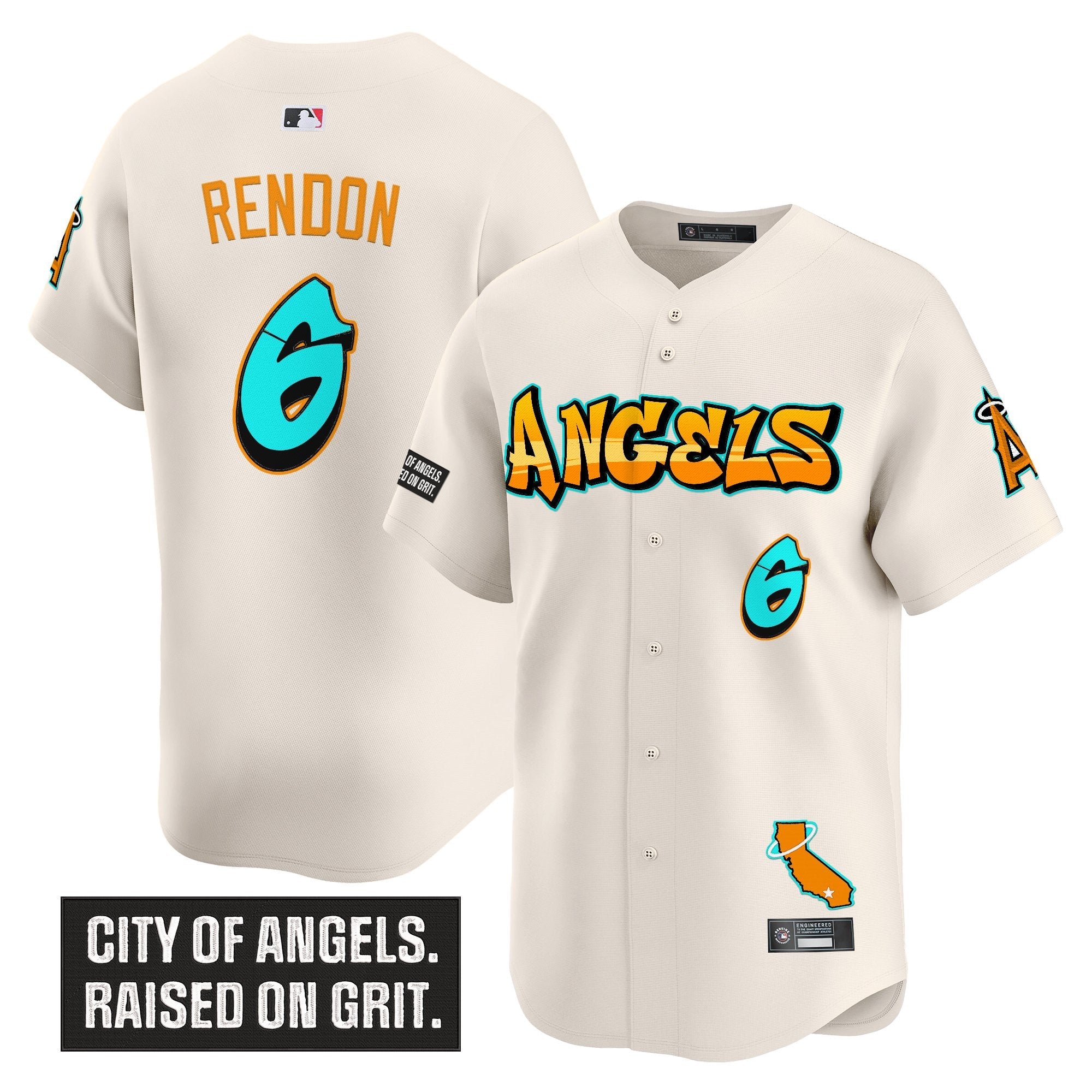 Men’s Los Angeles ‘Graffiti Halo Drop Edition’ Vapor Premier Limited Jersey