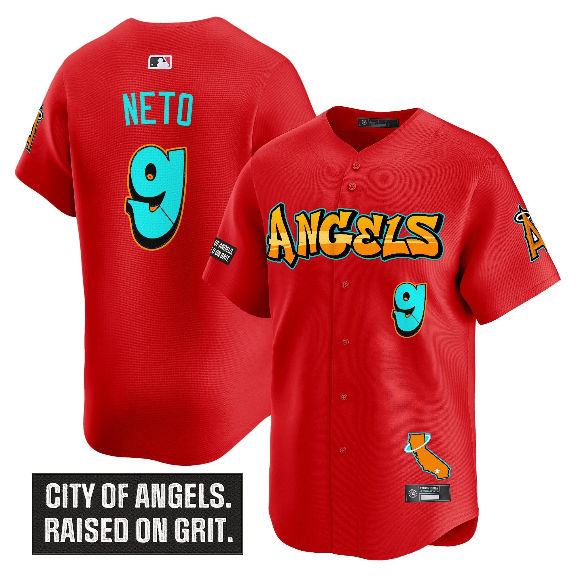 Men’s Los Angeles ‘Graffiti Halo Drop Edition’ Vapor Premier Limited Jersey