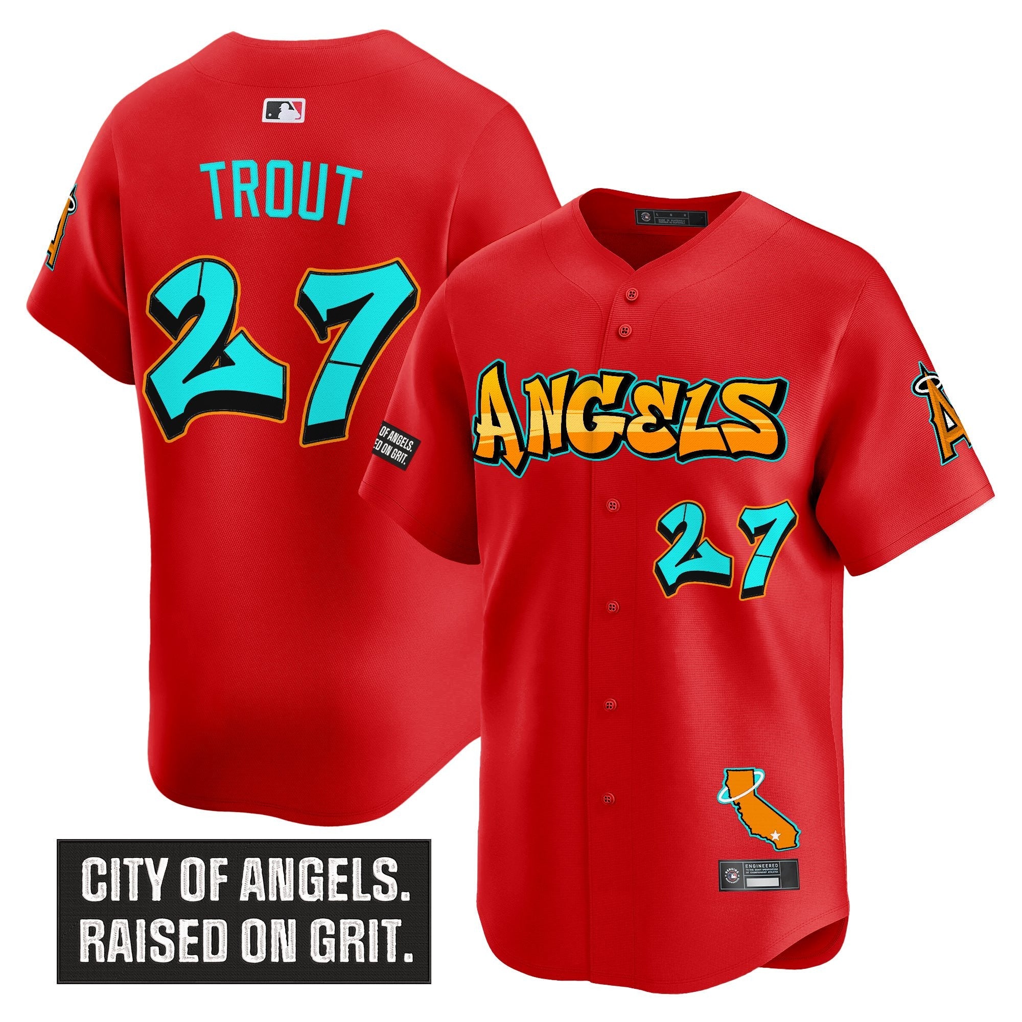 Men’s Los Angeles ‘Graffiti Halo Drop Edition’ Vapor Premier Limited Jersey