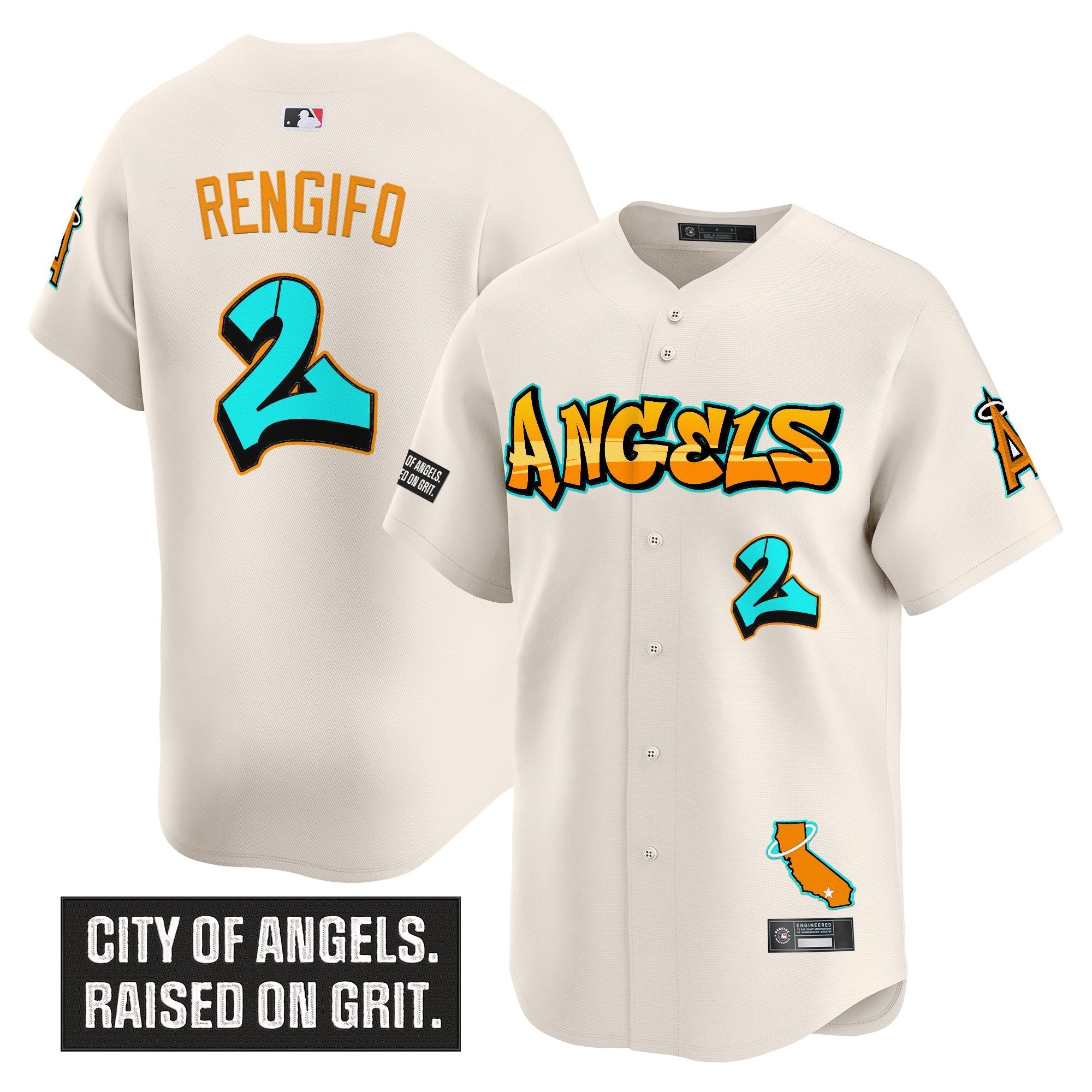 Men’s Los Angeles ‘Graffiti Halo Drop Edition’ Vapor Premier Limited Jersey