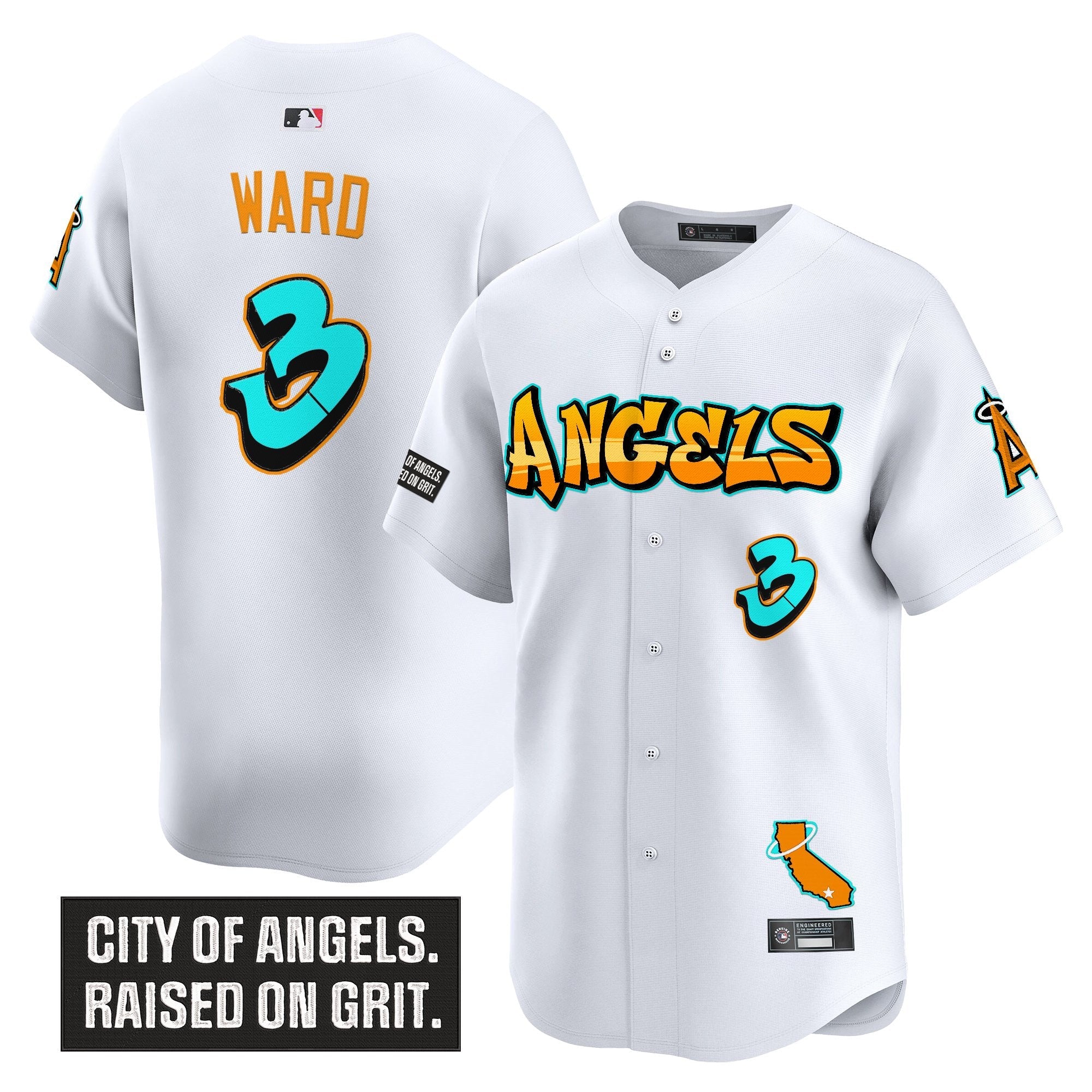 Men’s Los Angeles ‘Graffiti Halo Drop Edition’ Vapor Premier Limited Jersey