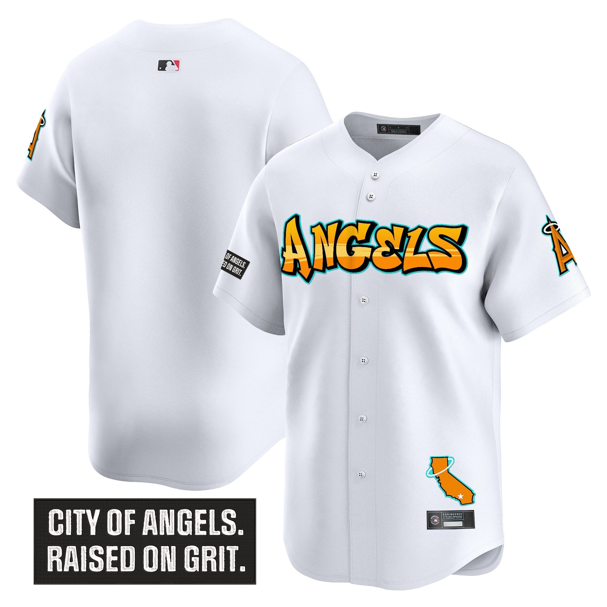 Men’s Los Angeles ‘Graffiti Halo Drop Edition’ Vapor Premier Limited Jersey