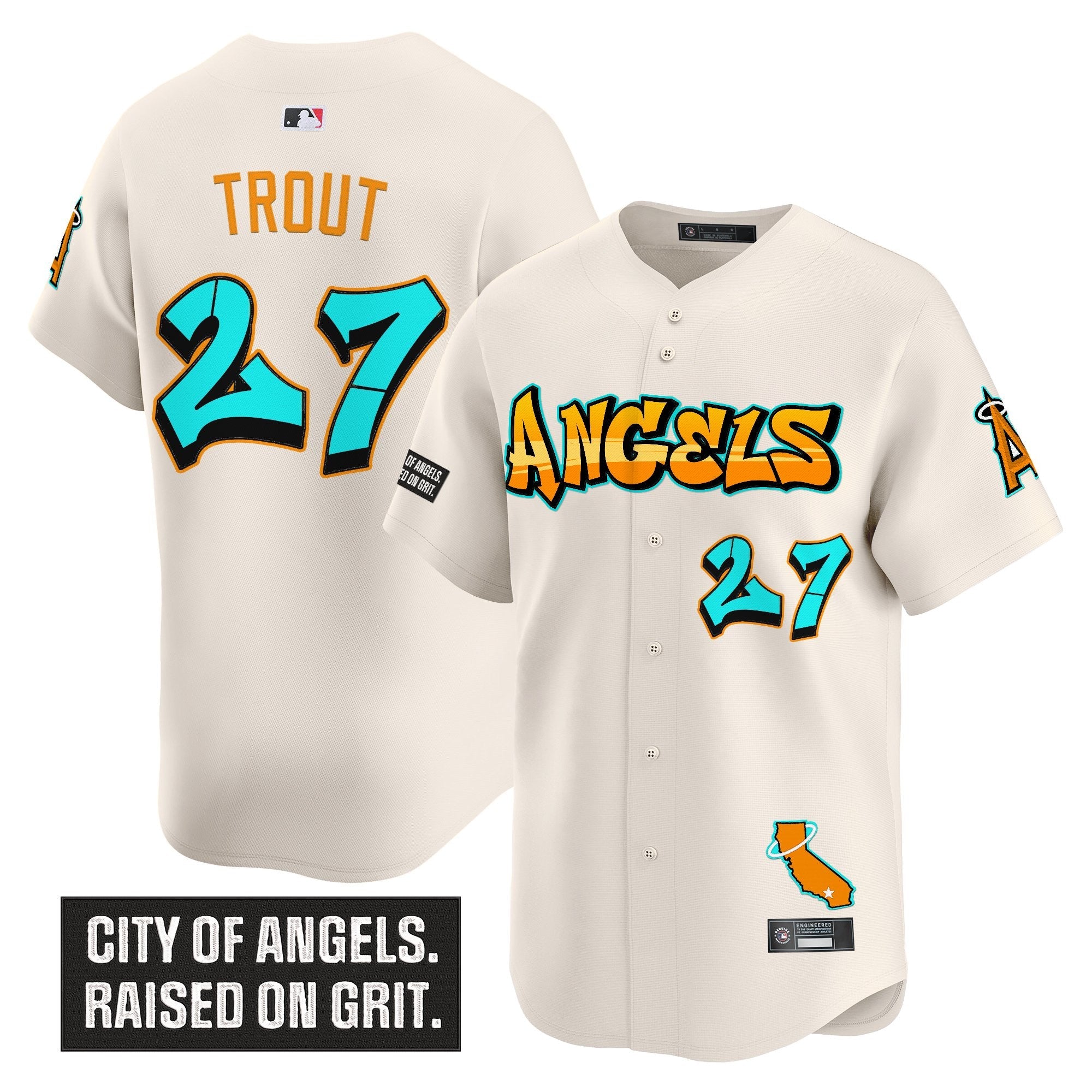 Men’s Los Angeles ‘Graffiti Halo Drop Edition’ Vapor Premier Limited Jersey