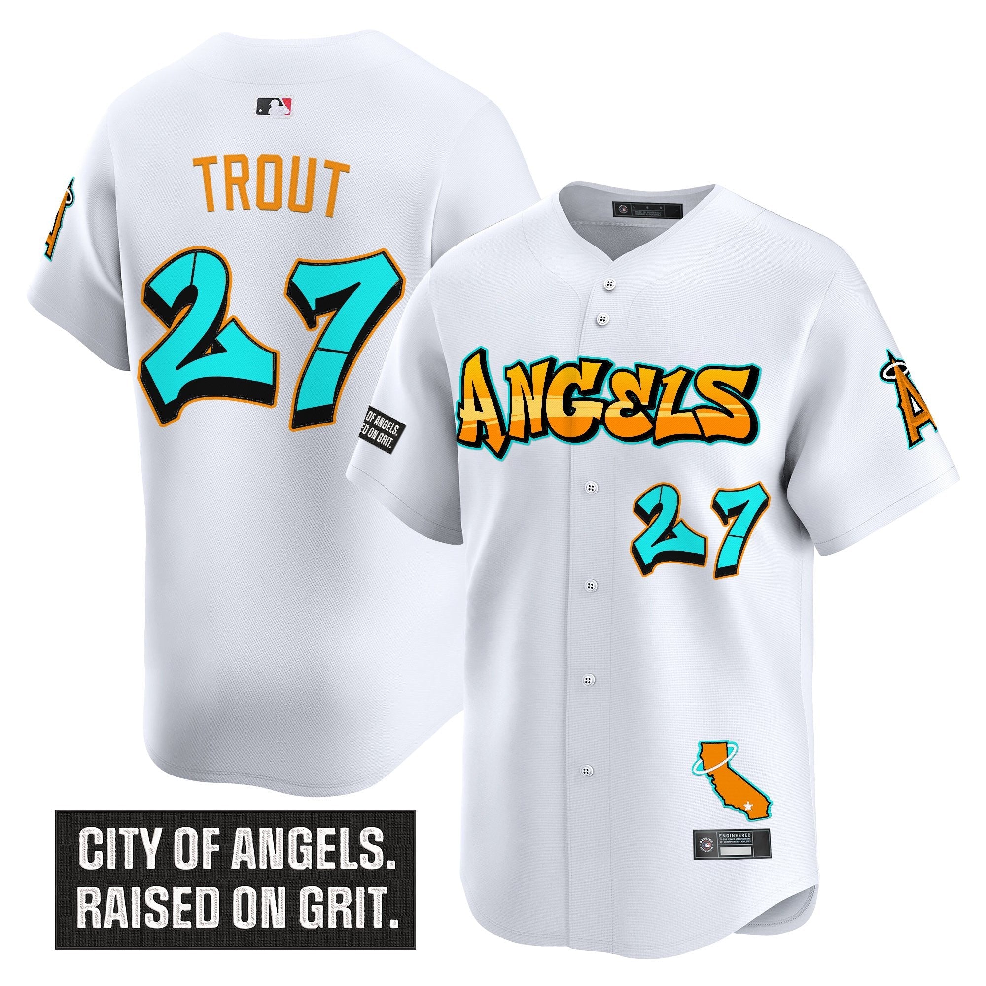 Men’s Los Angeles ‘Graffiti Halo Drop Edition’ Vapor Premier Limited Jersey