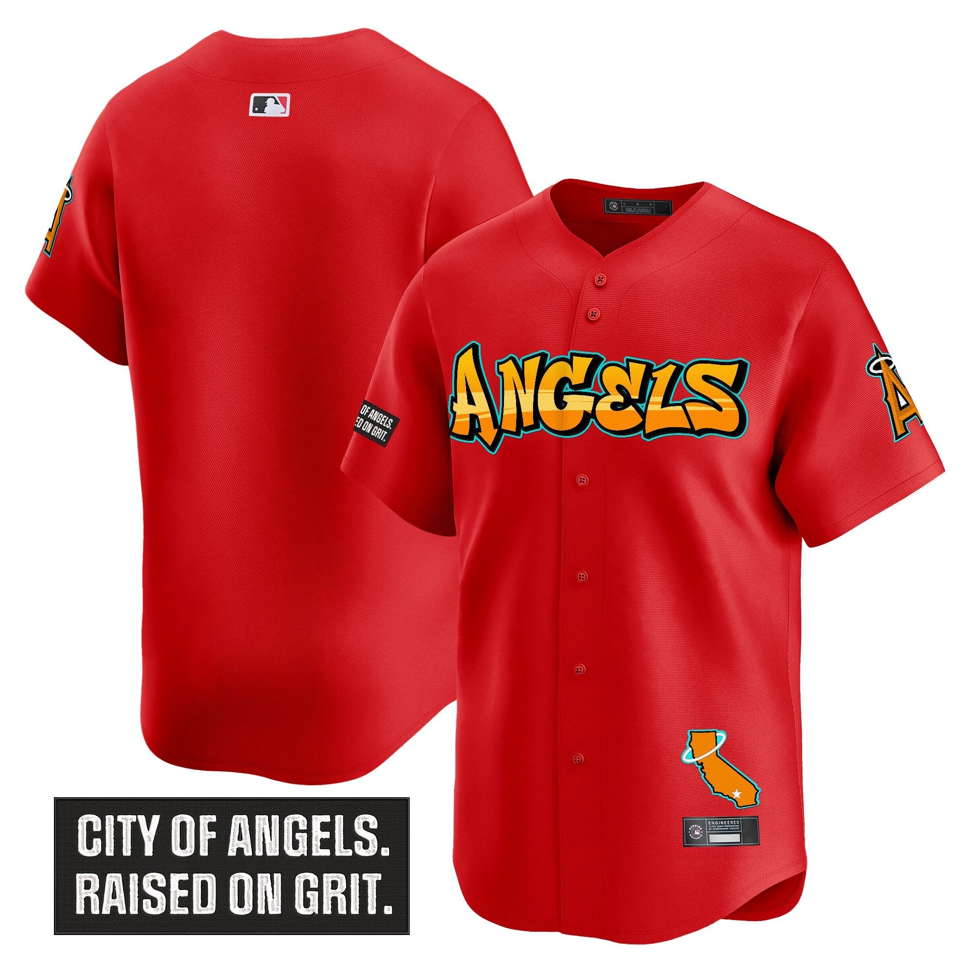 Men’s Los Angeles ‘Graffiti Halo Drop Edition’ Vapor Premier Limited Jersey