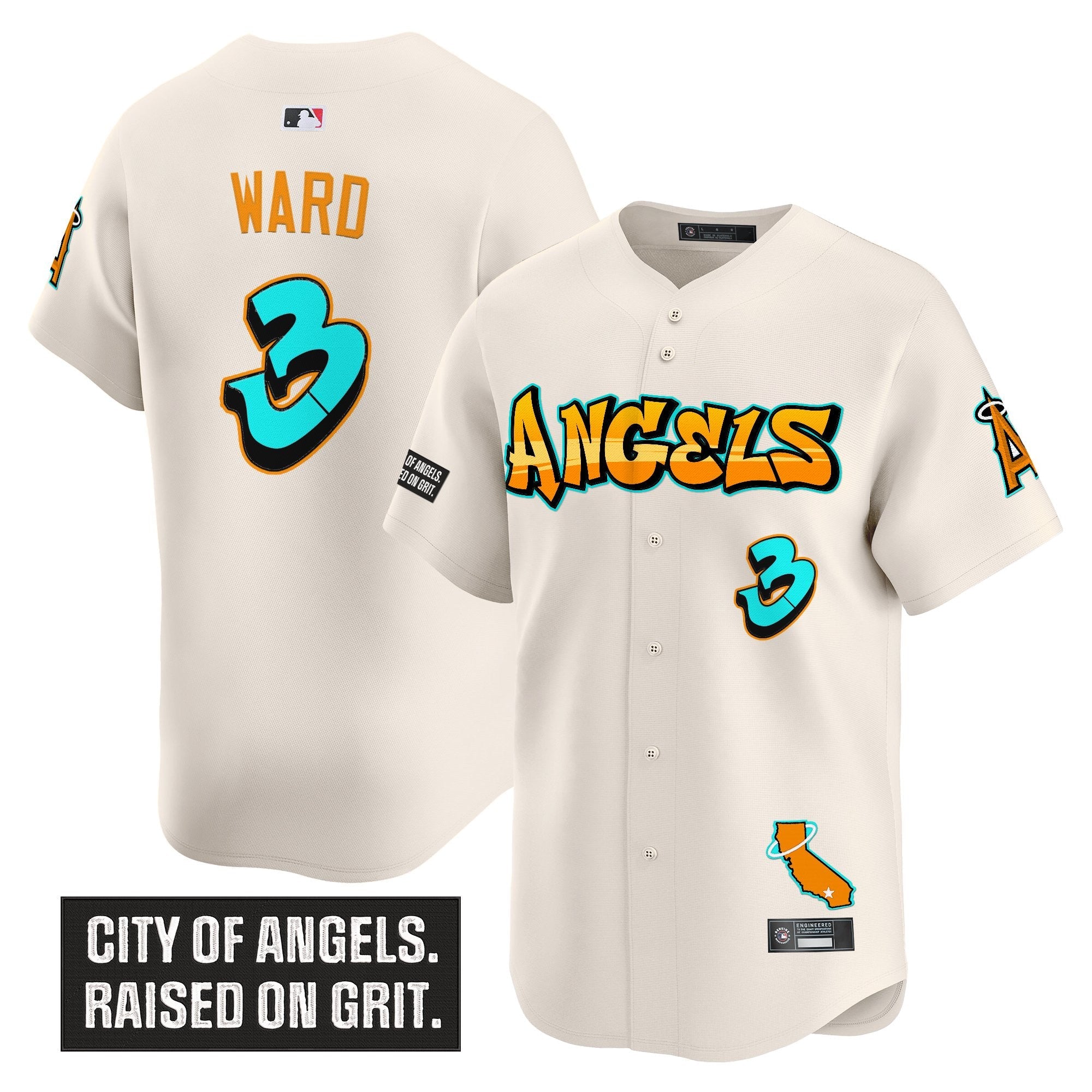 Men’s Los Angeles ‘Graffiti Halo Drop Edition’ Vapor Premier Limited Jersey