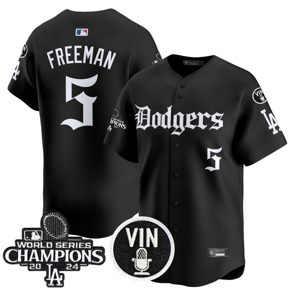 Men’s 2025 LA Gothic Style Vapor Premier Limited Jersey V2