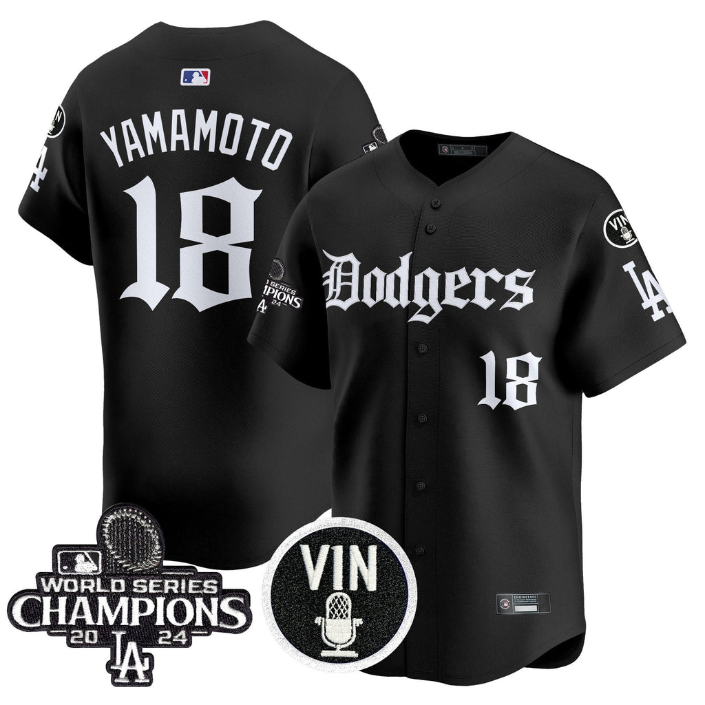 Men’s 2025 LA Gothic Style Vapor Premier Limited Jersey V2