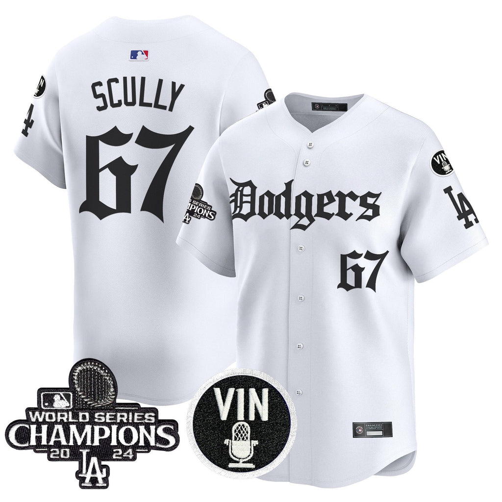 Men’s 2025 LA Gothic Style Vapor Premier Limited Jersey V2