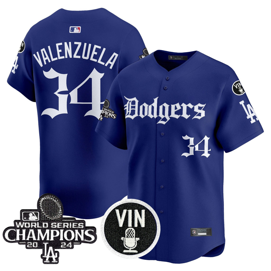Men’s 2025 LA Gothic Style Vapor Premier Limited Jersey V2