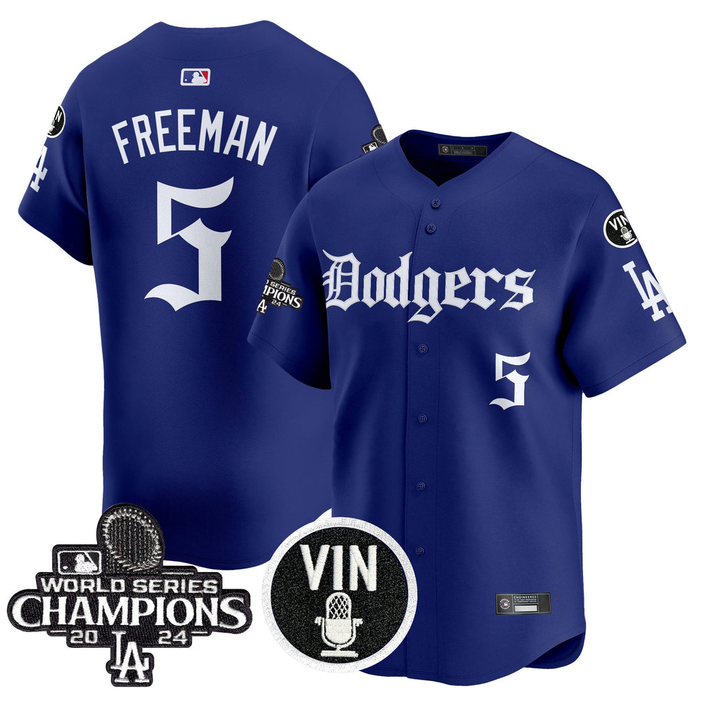Men’s 2025 LA Gothic Style Vapor Premier Limited Jersey V2