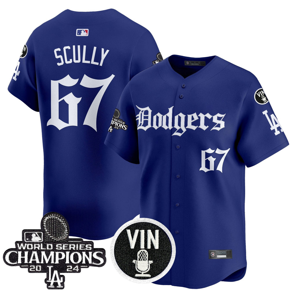 Men’s 2025 LA Gothic Style Vapor Premier Limited Jersey V2