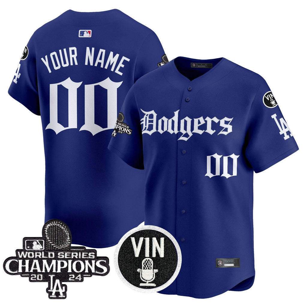 2025 LA Gothic Style Vapor Premier Limited Custom Jersey V2