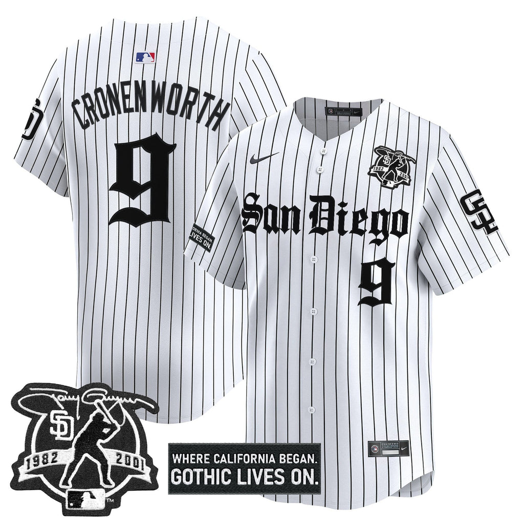 Men’s San Diego ‘Gothic Edition’ Vapor Premier Limited Jersey