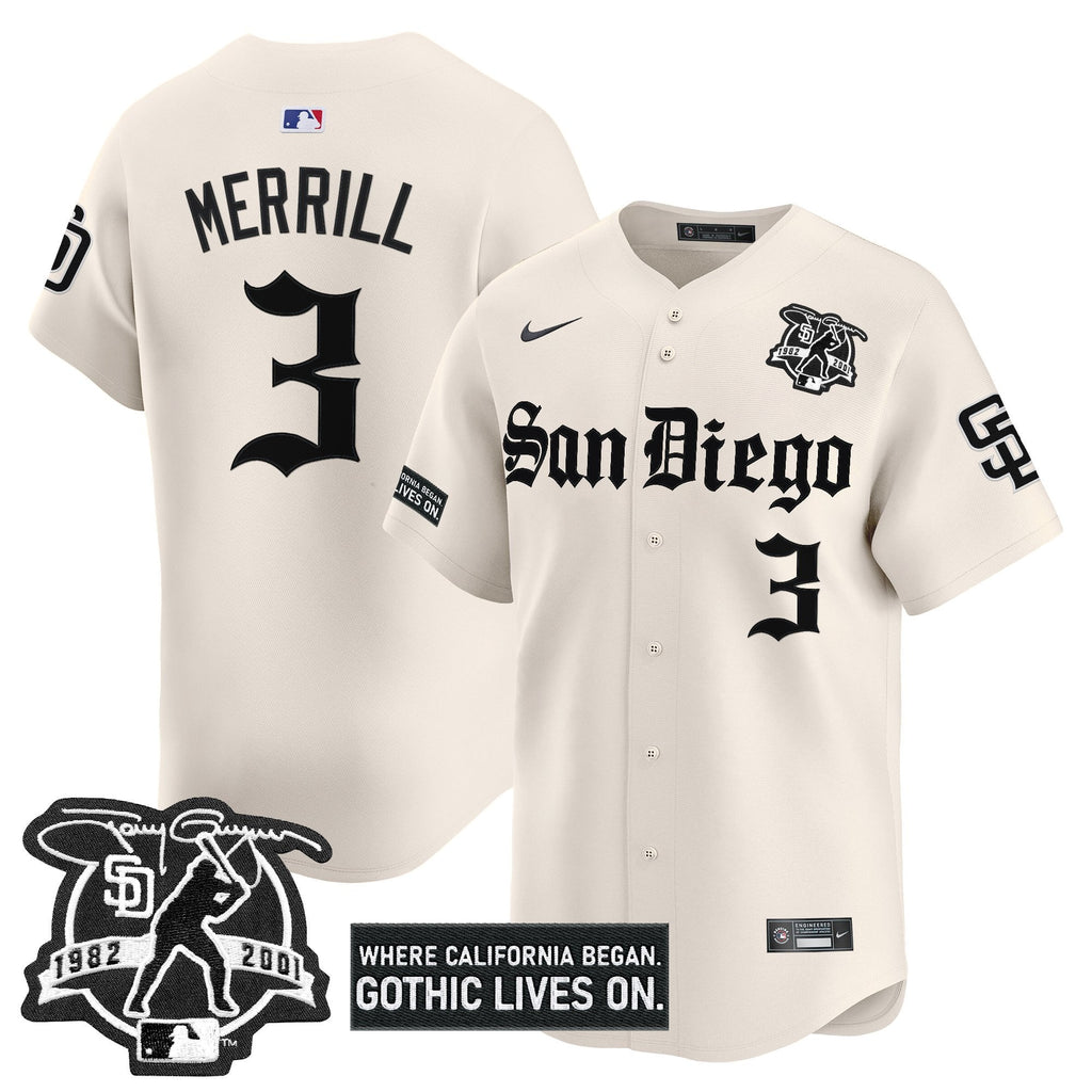 Men’s San Diego ‘Gothic Edition’ Vapor Premier Limited Jersey