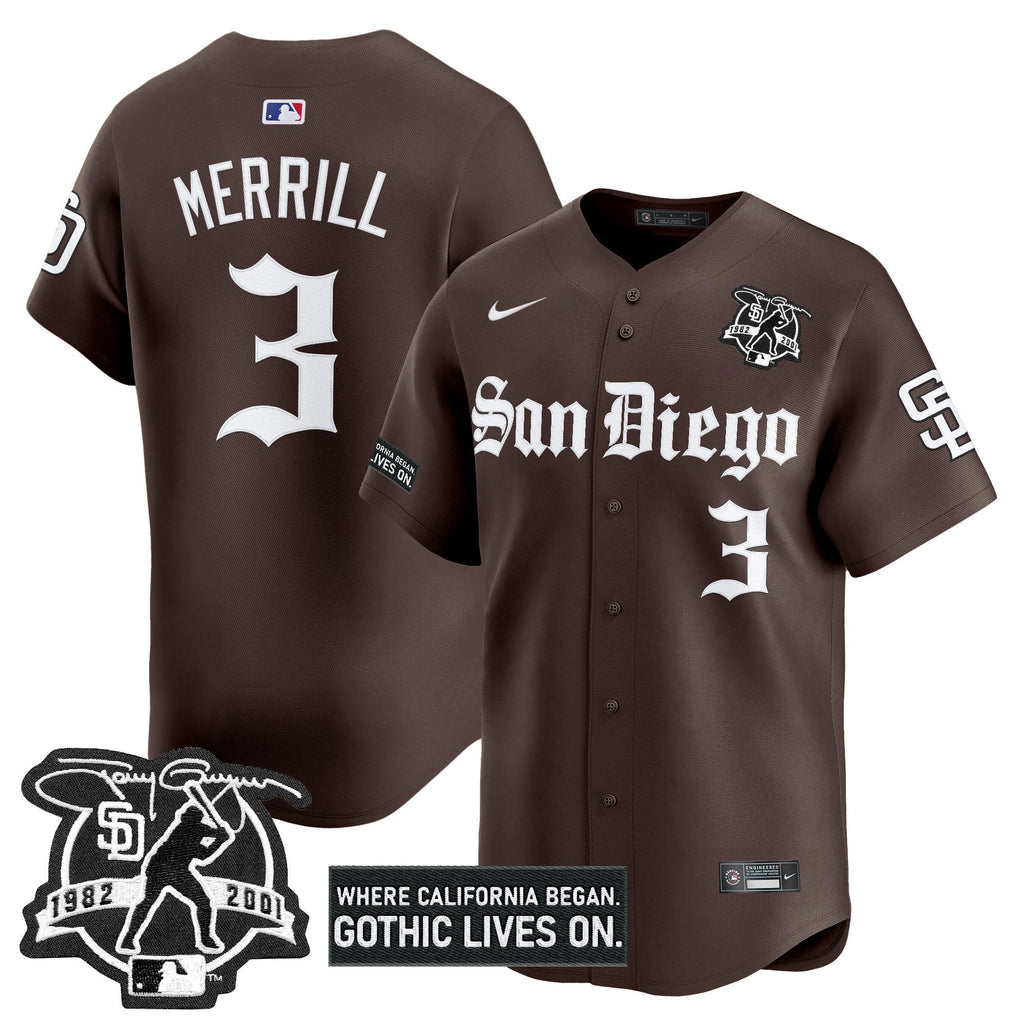 Men’s San Diego ‘Gothic Edition’ Vapor Premier Limited Jersey