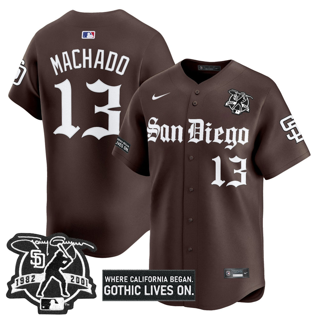 Men’s San Diego ‘Gothic Edition’ Vapor Premier Limited Jersey
