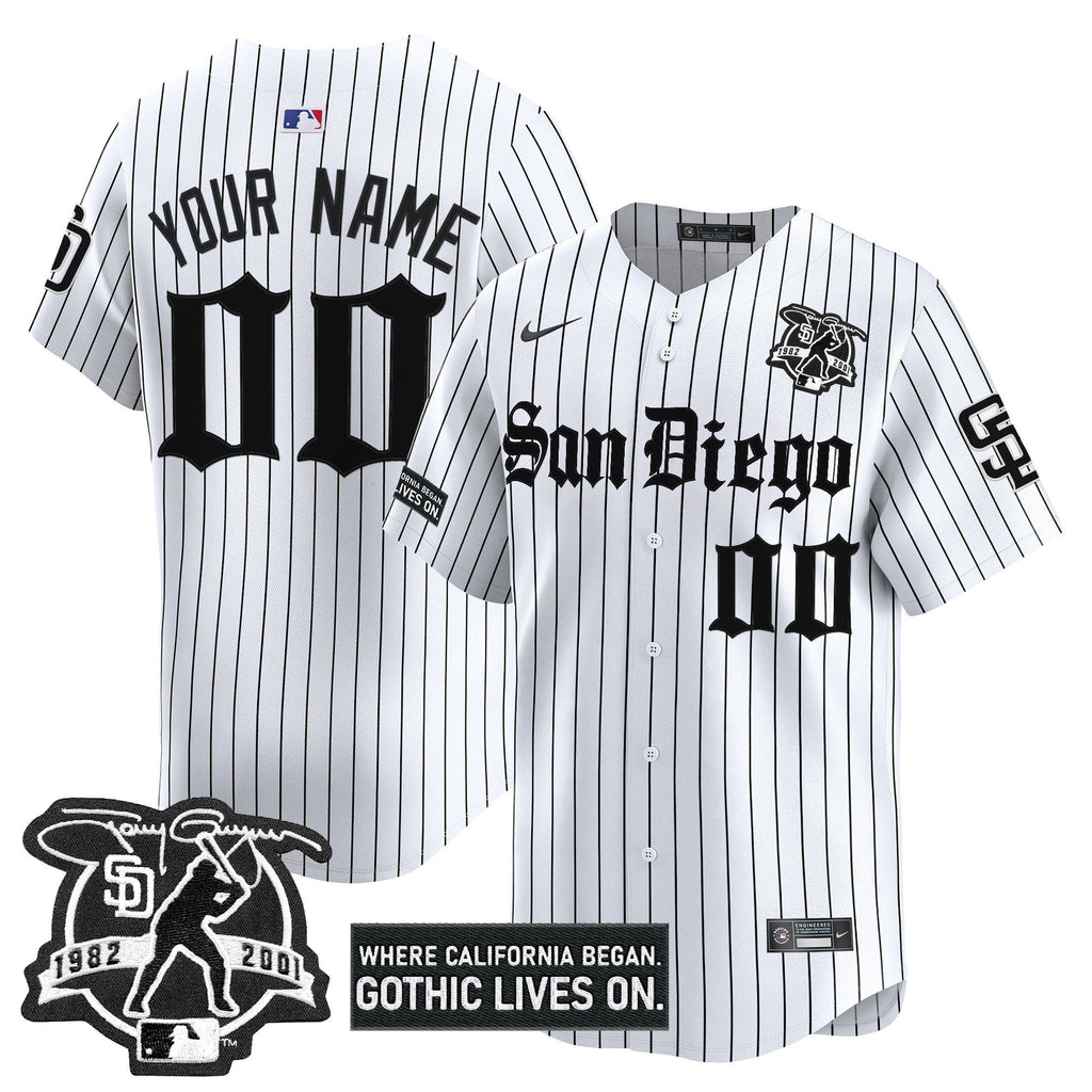 San Diego ‘Gothic Edition’ Vapor Premier Limited Custom Jersey