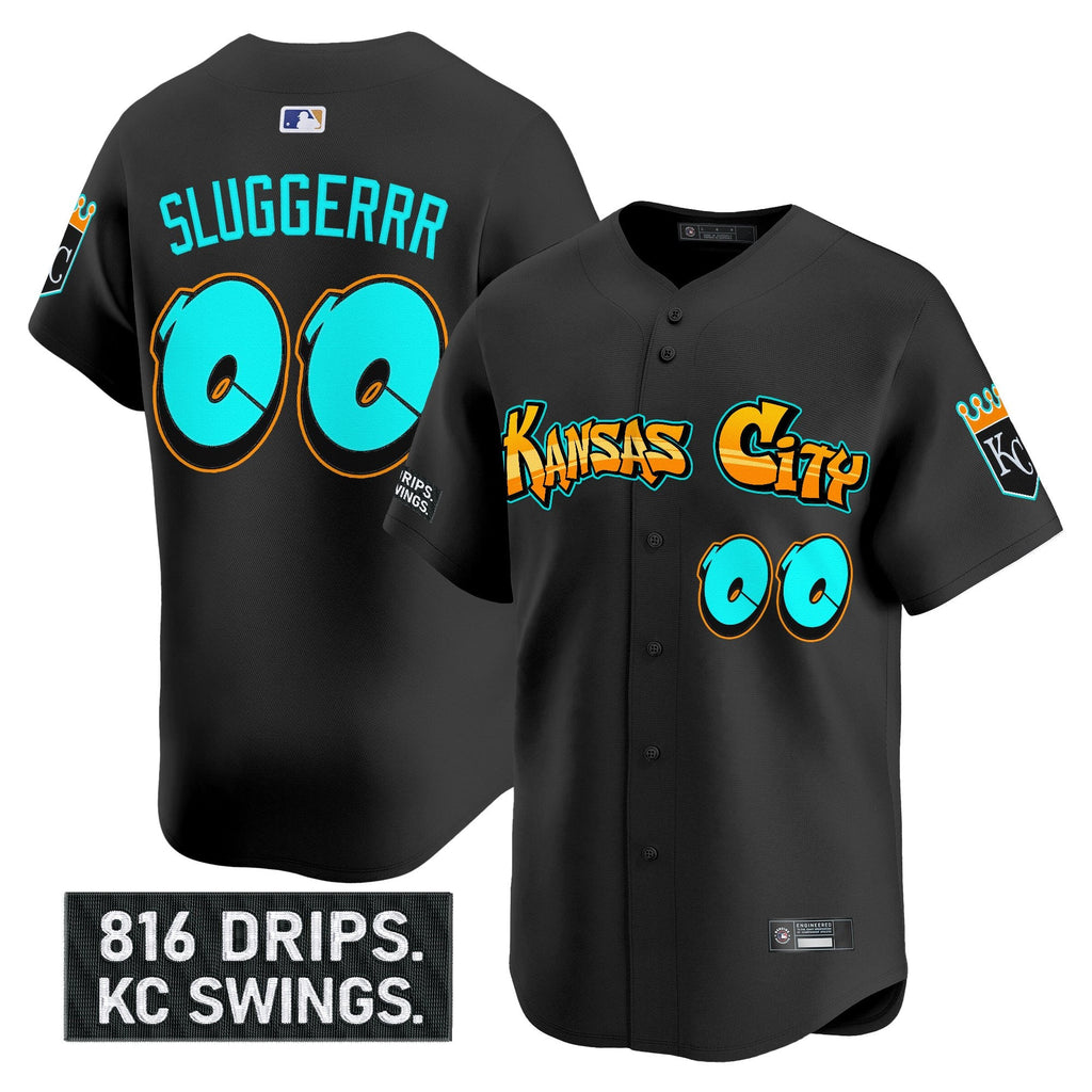 Men’s Kansas City ‘Graffiti Crown Drop Edition’ Vapor Premier Limited Jersey