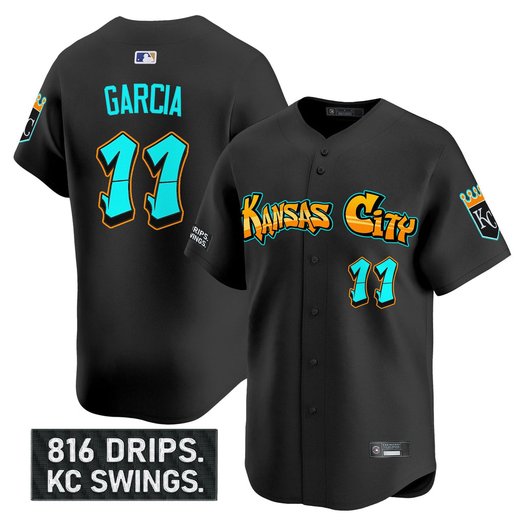Men’s Kansas City ‘Graffiti Crown Drop Edition’ Vapor Premier Limited Jersey