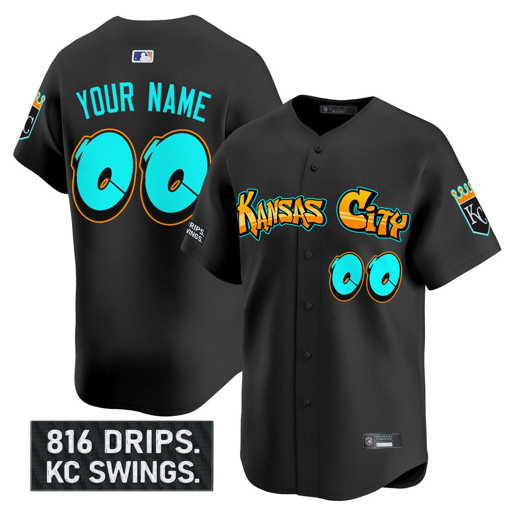 Kansas City ‘Graffiti Crown Drop Edition’ Vapor Premier Limited Custom Jersey