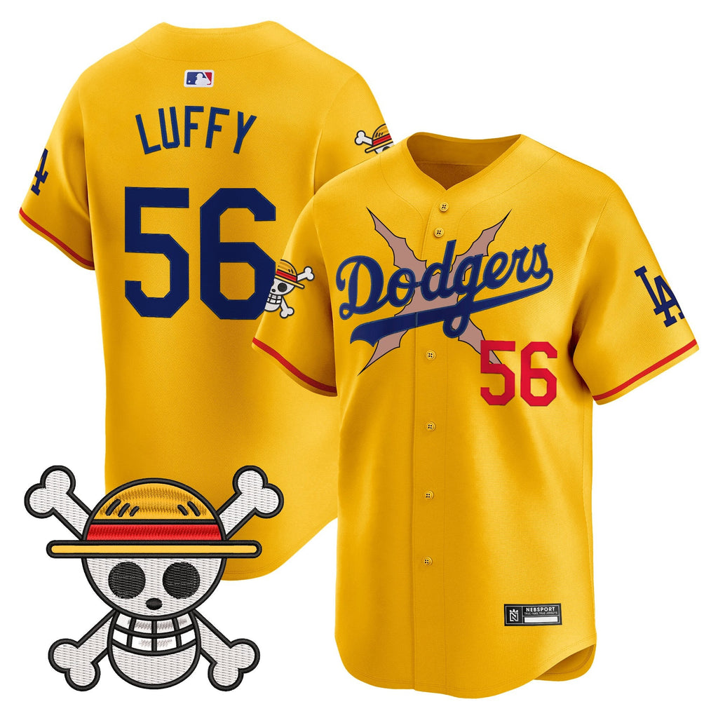 Men’s Los Angeles x One Piece 2025 Vapor Premier Limited Jersey – Stitched