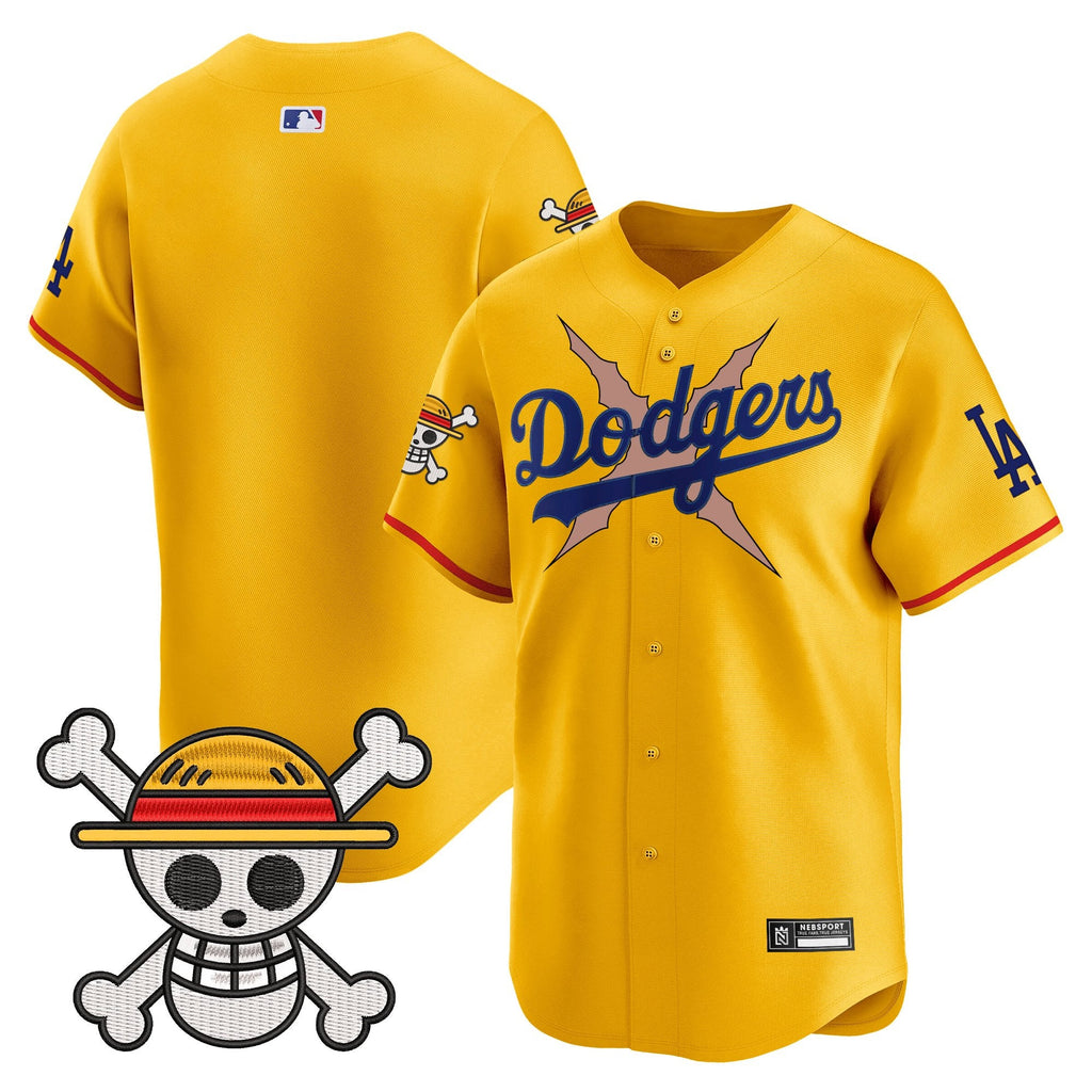Men’s Los Angeles x One Piece 2025 Vapor Premier Limited Jersey – Stitched