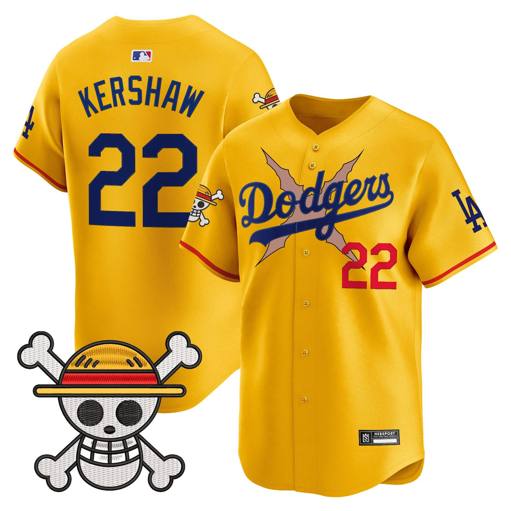 Men’s Los Angeles x One Piece 2025 Vapor Premier Limited Jersey – Stitched