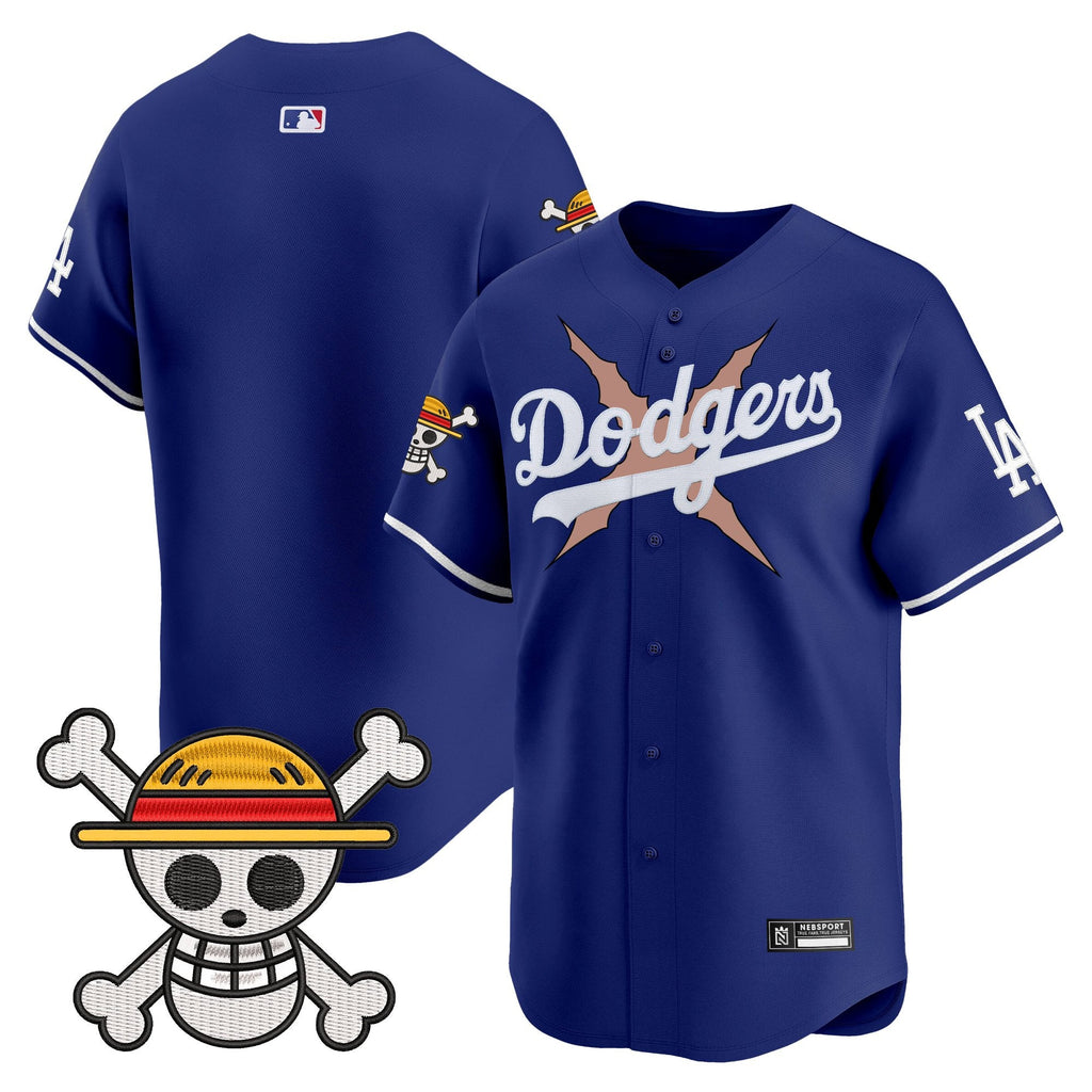 Men’s Los Angeles x One Piece 2025 Vapor Premier Limited Jersey – Stitched