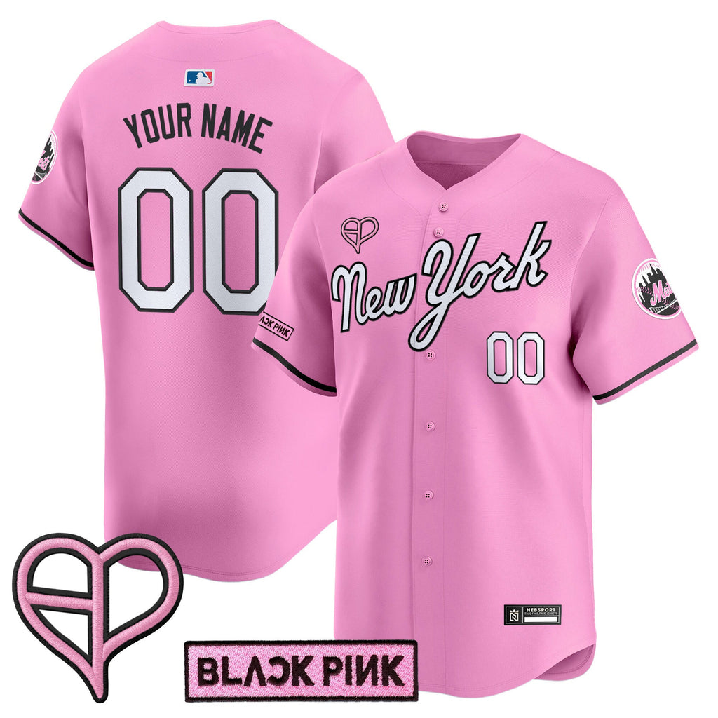 New York x BLACKPINK 2025 Vapor Premier Limited Custom Jersey