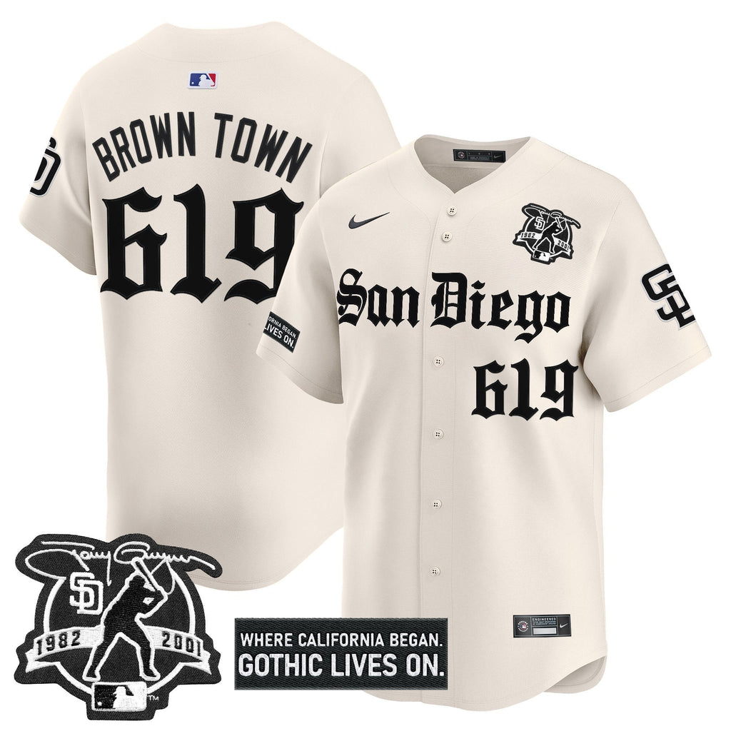 Men’s San Diego ‘Gothic Edition’ Vapor Premier Limited Jersey