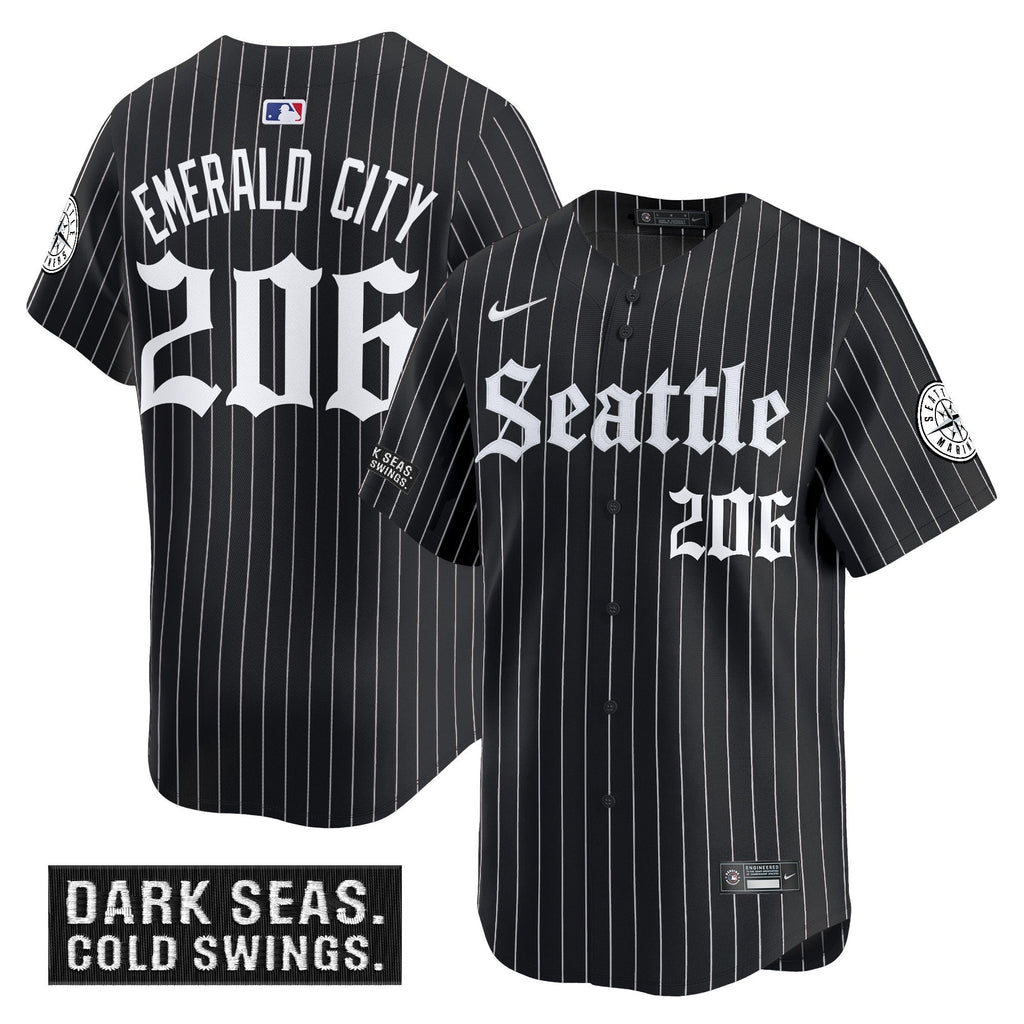 Men’s Seattle ‘Deep Sea Gothic Edition’ Vapor Premier Limited Jersey