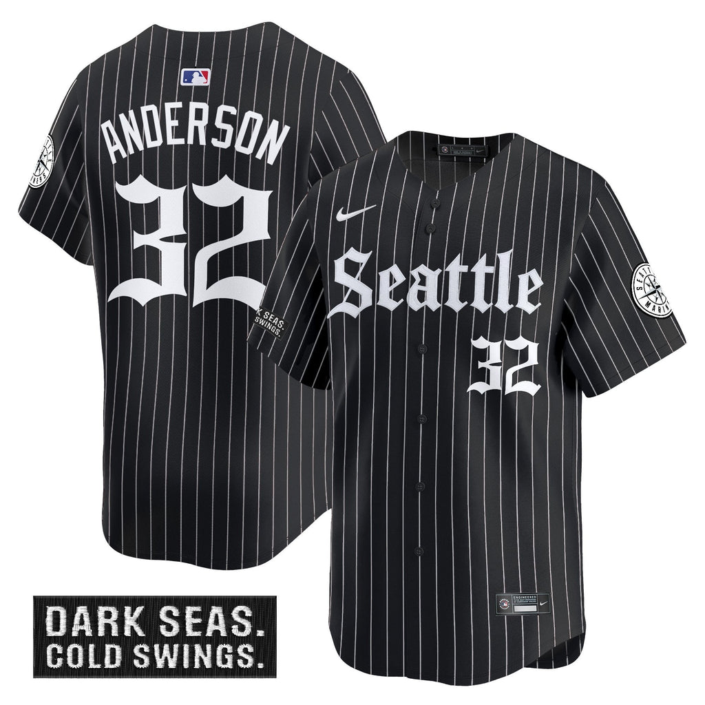Men’s Seattle ‘Deep Sea Gothic Edition’ Vapor Premier Limited Jersey