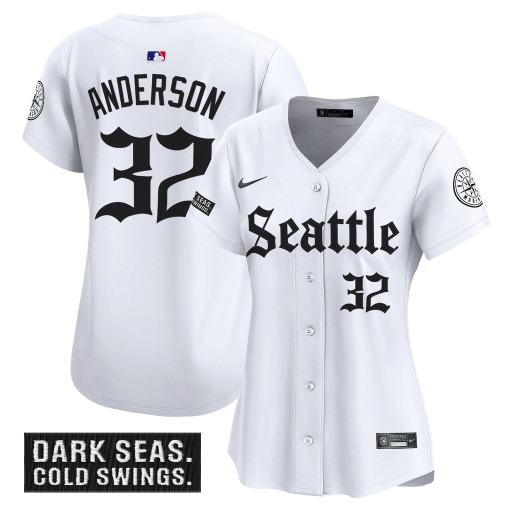 Women’s Seattle ‘Deep Sea Gothic Edition’ Vapor Premier Limited Jersey
