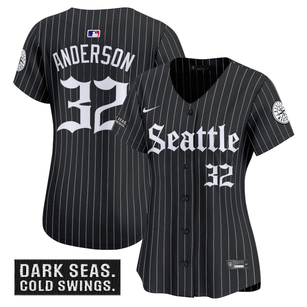 Women’s Seattle ‘Deep Sea Gothic Edition’ Vapor Premier Limited Jersey