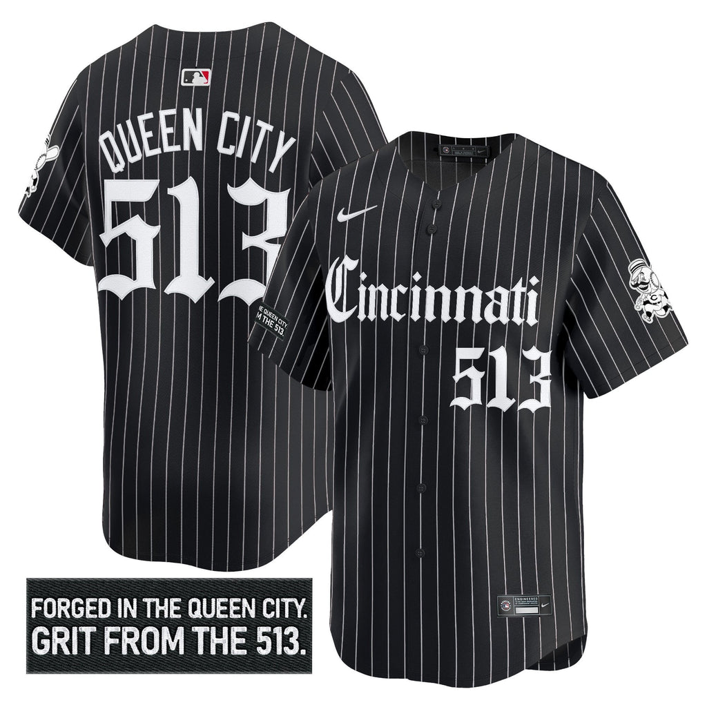 Men’s Cincinnati ‘Gothic Queen City Edition’ Vapor Premier Limited Jersey